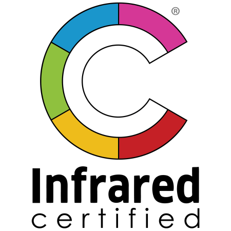 A logo for InterNACHI's Infrared Certified program.